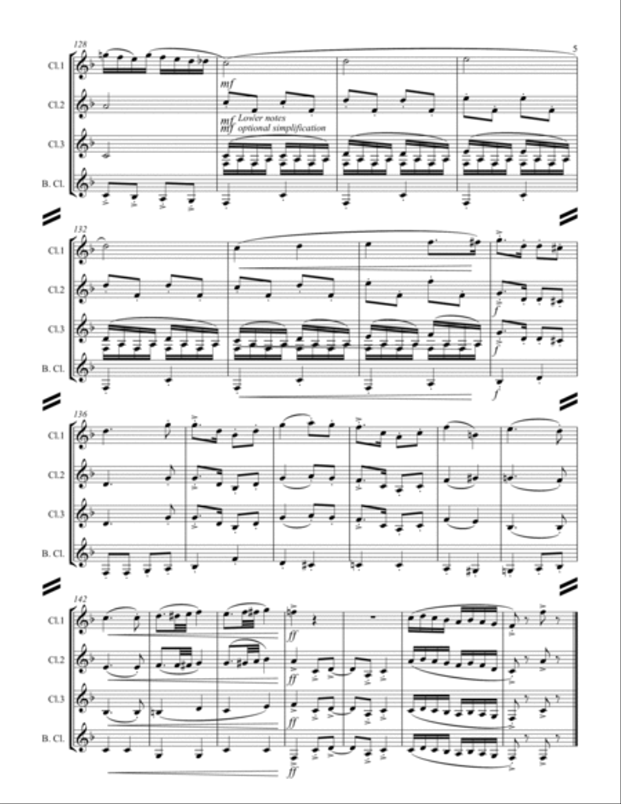 Pennsylvania Polka Woodwind Ensemble scores gallery preview page 6
