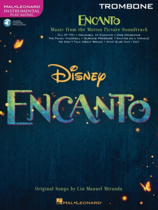Book cover for Encanto for Trombone