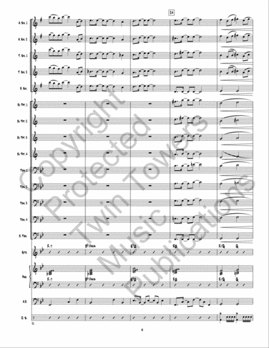 Its All Good Jazz Ensemble scores gallery preview page 7