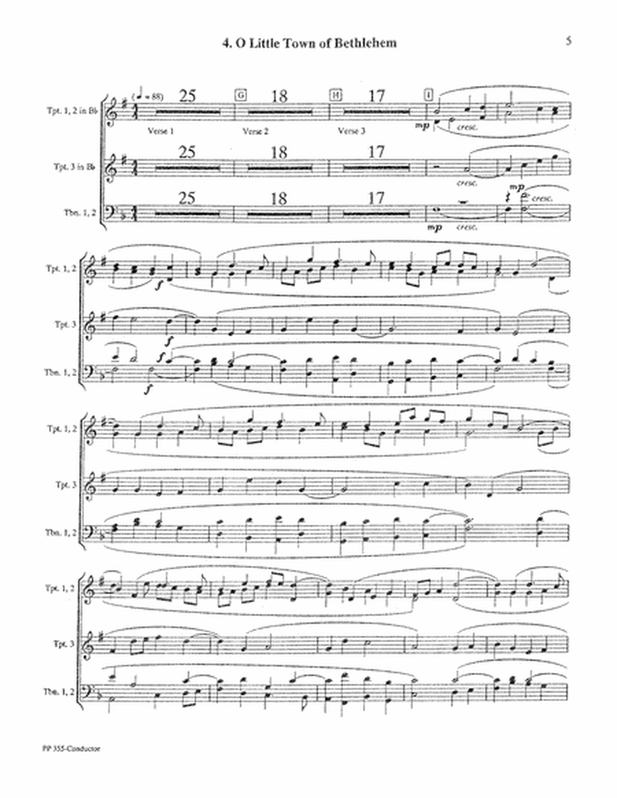 Come Rejoicing - Brass Score and Parts