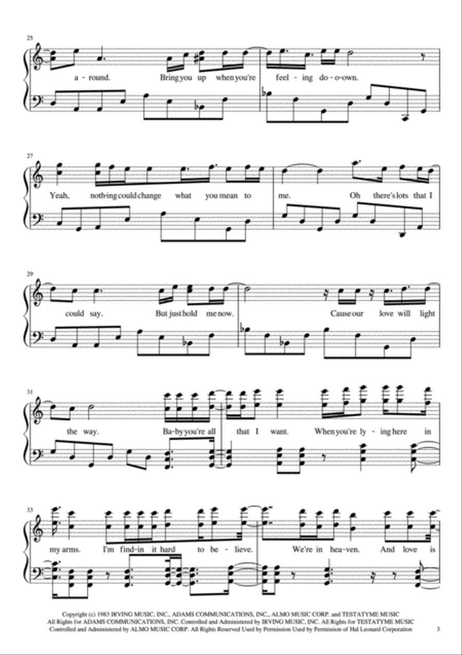 Heaven Heaven Voice scores gallery preview page 3