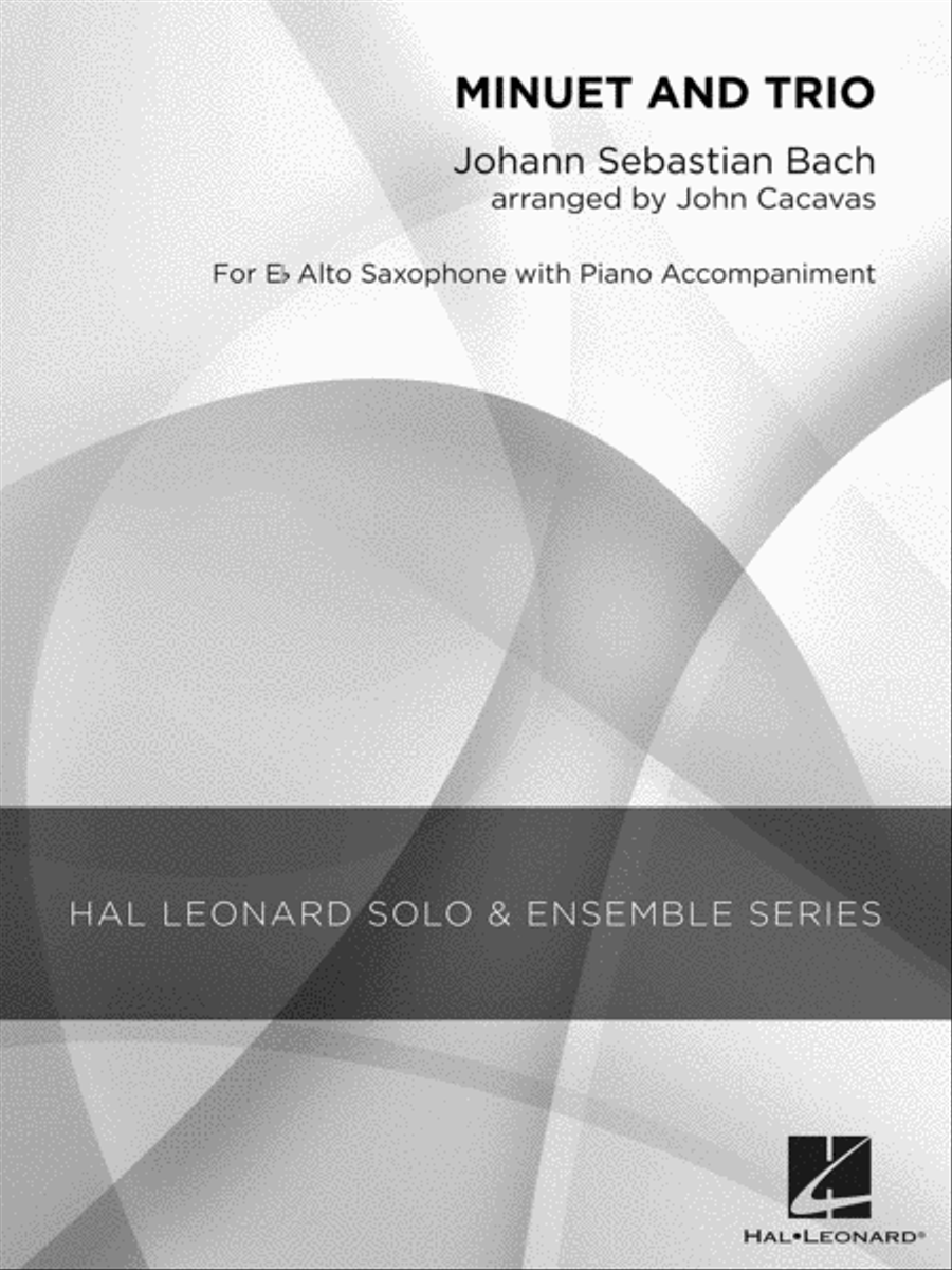 Minuet and Trio Alto Saxophone scores gallery preview page 1