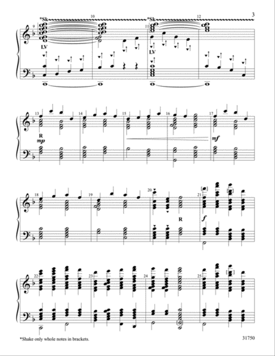 A Round of Praise A Round of Praise Handbell Choir scores gallery preview page 3