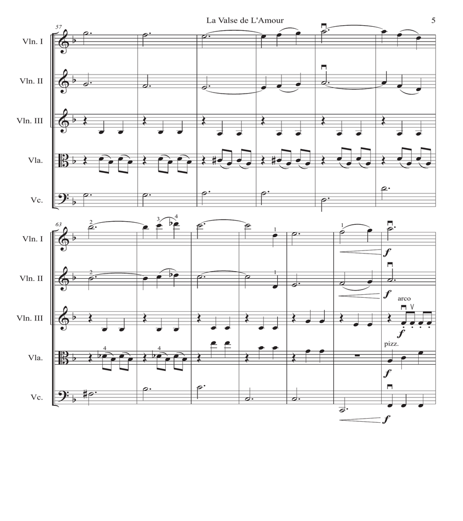 La Valse De L'amour