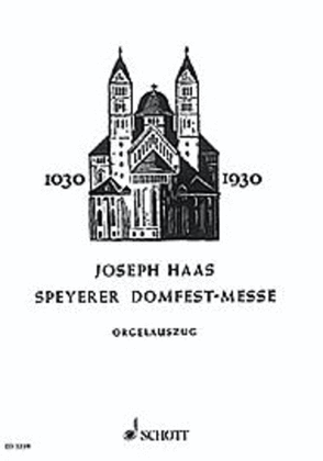 Speyerer Domfestmesse Op. 80