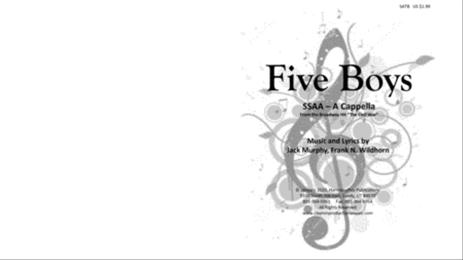 Five Boys SA scores gallery preview page 1