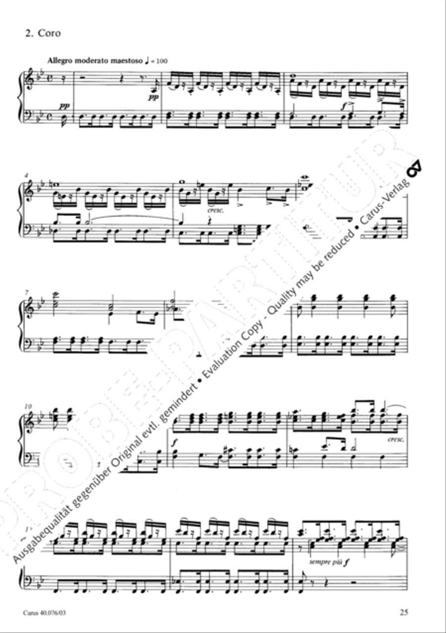 Hymn of Praise, MWV A 18 SSAATB scores gallery preview page 26