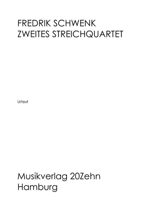 Book cover for Zweites Streichquartett