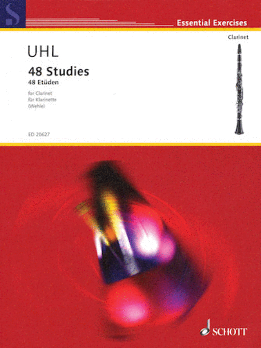 48 Studies for Clarinet Clarinet scores gallery preview page 1