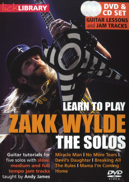 Learn To Play Zakk Wylde - The Solos