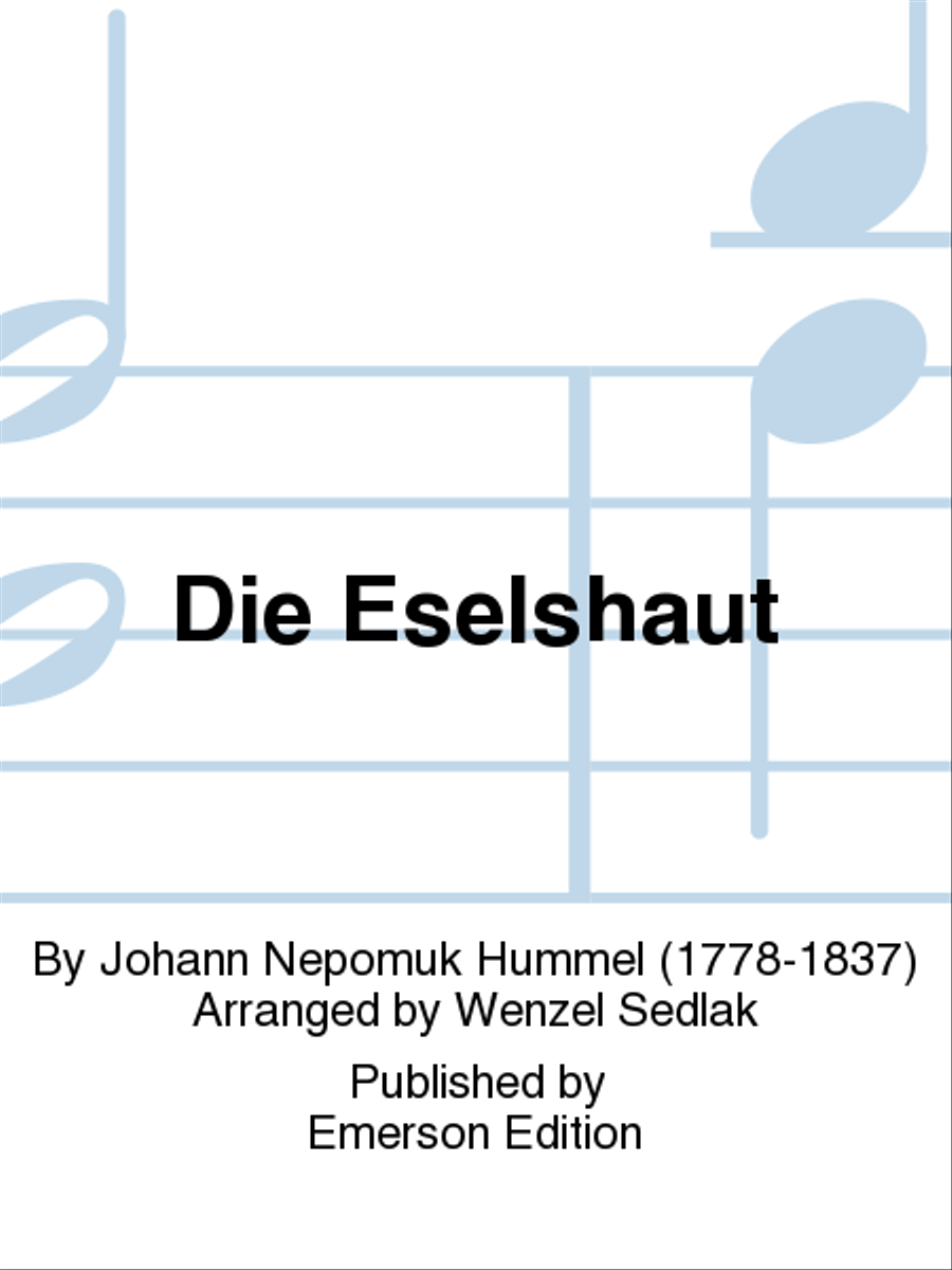 Die Eselshaut Die Eselshaut Bassoon scores gallery preview page 1