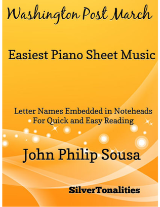 Washington Post March Easiest Piano Sheet Music
