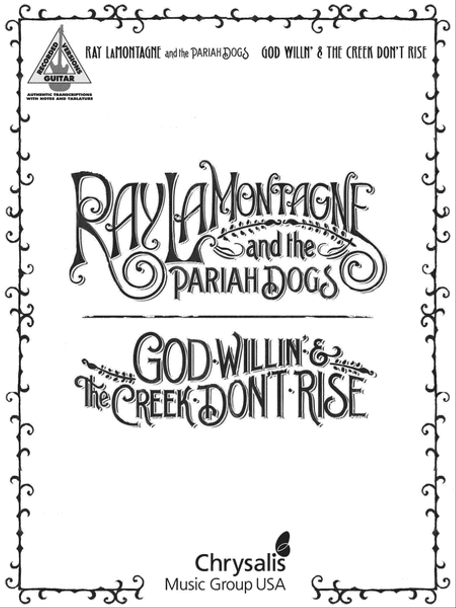Ray LaMontagne and the Pariah Dogs - God Willin' & The Creek Don't Rise Electric Guitar scores gallery preview page 1