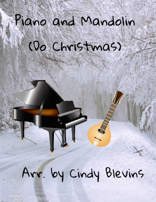 Piano and Mandolin (Do Christmas), 10 arrangements for piano and mandolin
