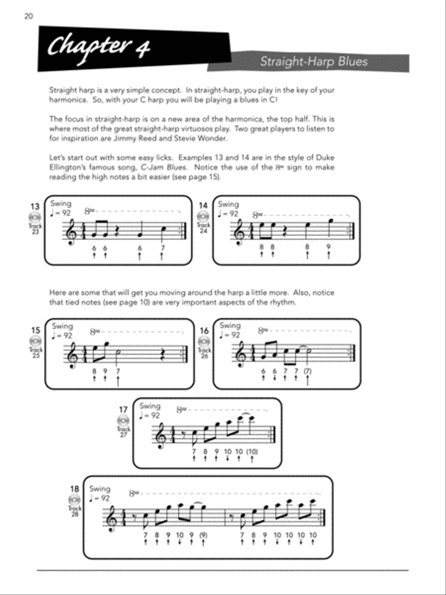 Blues Harmonica for Beginners Harmonica scores gallery preview page 6