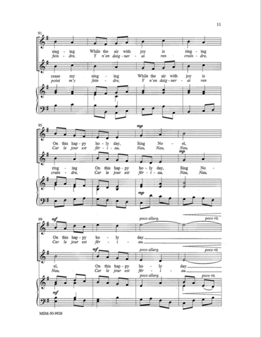 Sing Noel SA scores gallery preview page 5