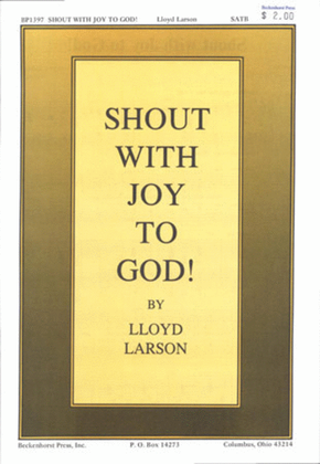 Book cover for Shout With Joy to God!