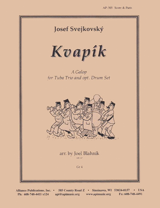Kvapik - Galop For Tuba Trio & Drum Set