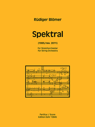 Spektral für Streichorchester (1995/rev. 2011) (aus dem Oratorium "Viderunt omes fines terrae")