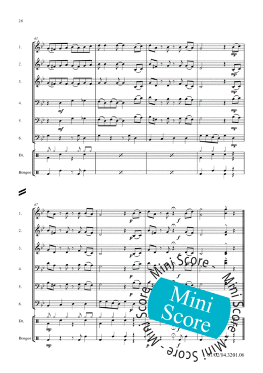 In Good Spirit In Good Spirit Concert Band scores gallery preview page 30