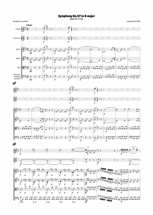 Haydn - Symphony No.57 in D major, Hob.I:57