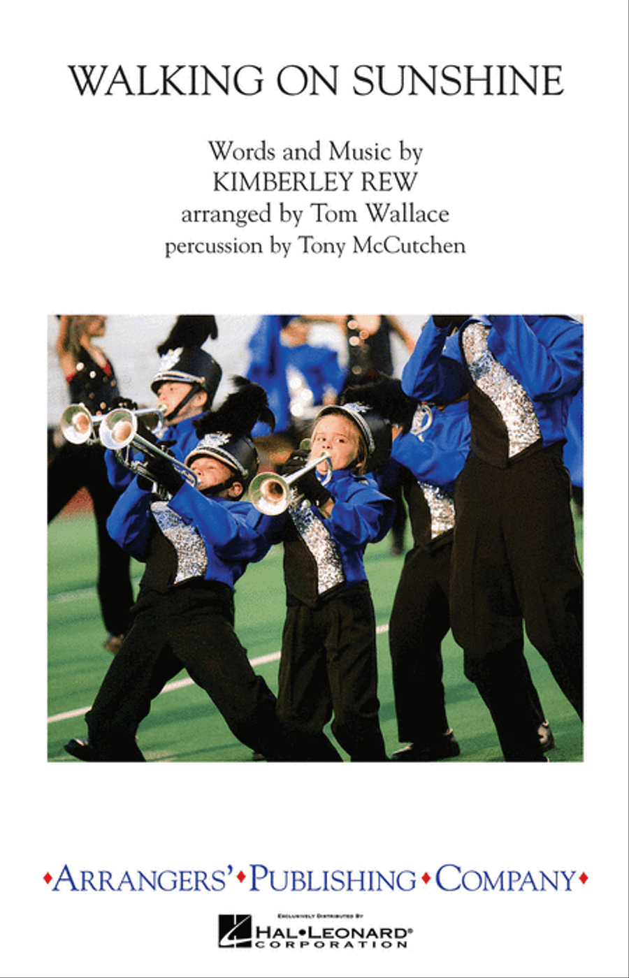 Walking on Sunshine Marching Band scores gallery preview page 1