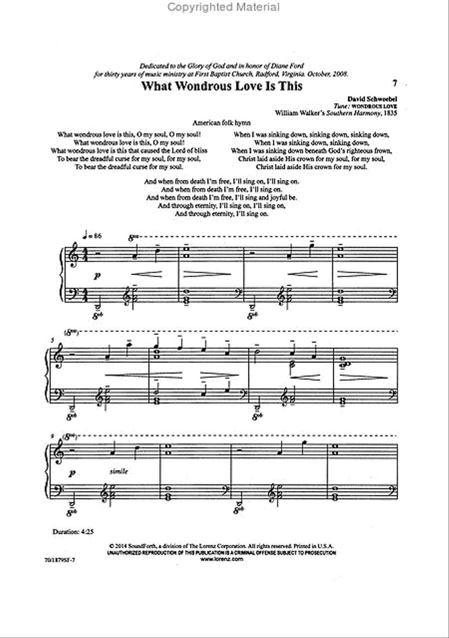 All Praise and Glory All Praise and Glory Piano Solo scores gallery preview page 3