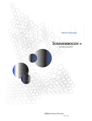 Sommerbogen (Summer arch) for guitar quartet (1992)