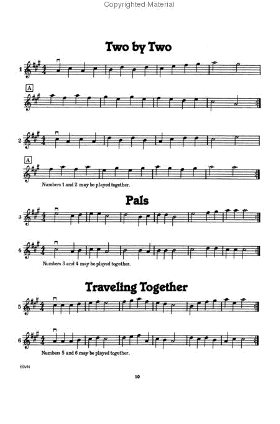 Quick Steps To Notereading, Vol 1 - Violin Chamber Orchestra scores gallery preview page 3