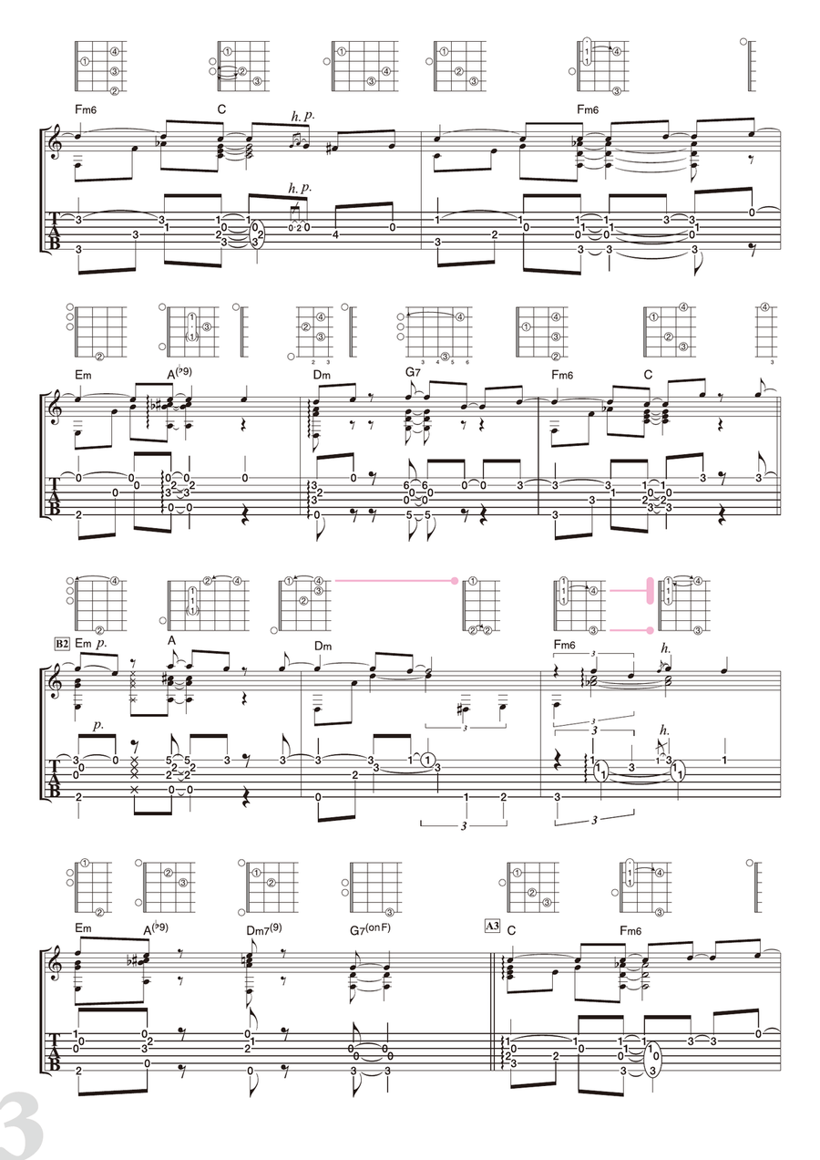 O Tannenbaum Guitar Solo scores gallery preview page 3