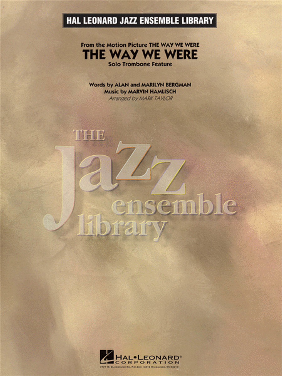 The Way We Were Jazz Ensemble scores gallery preview page 1