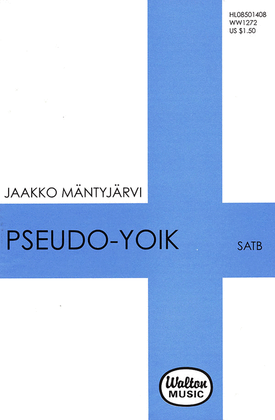 Book cover for Pseudo-Yoik (SATB divisi)