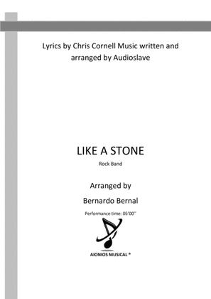 Book cover for Like A Stone