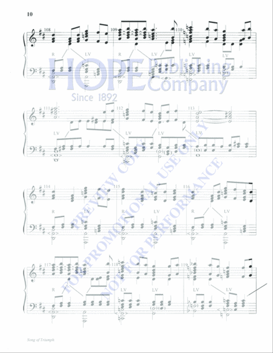 Song of Triumph