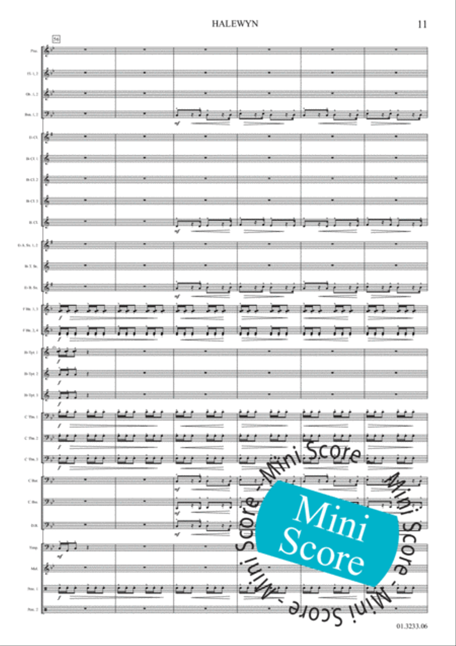 Halewijn Concert Band scores gallery preview page 17