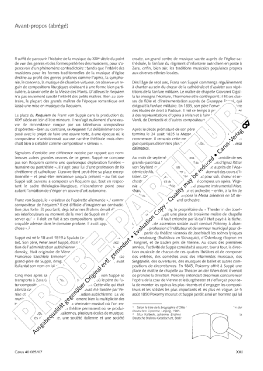 Missa pro defunctis 4-Part scores gallery preview page 14