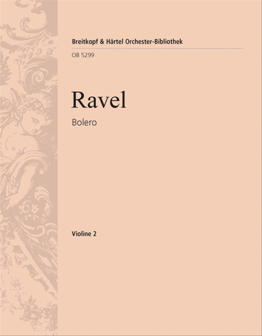 Bolero Orchestra scores gallery preview page 1