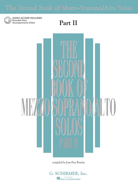 The Second Book of Mezzo-Soprano/Alto Solos - Part II 