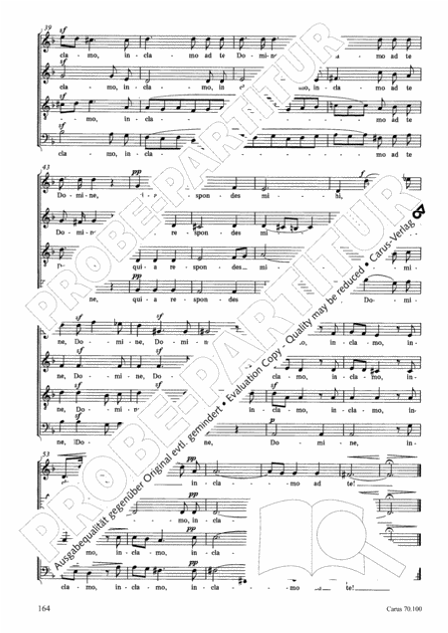 Geistliches Chorbuch der Romantik Choir scores gallery preview page 165