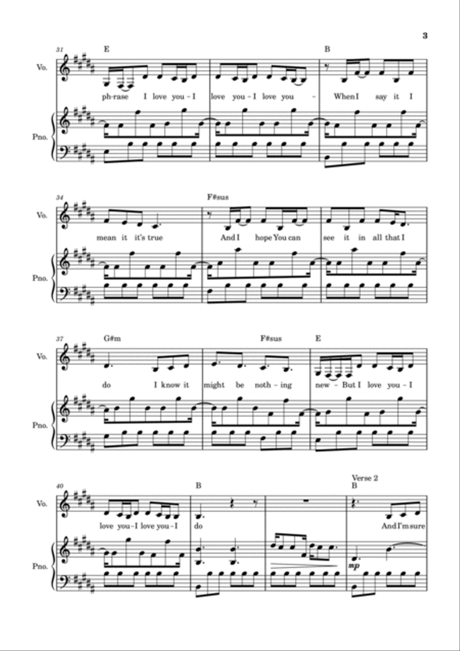 Nothing New Voice scores gallery preview page 3