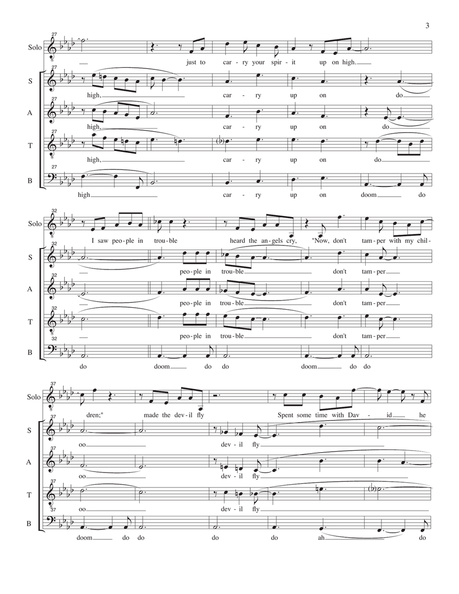 Could You Believe Divisi scores gallery preview page 3