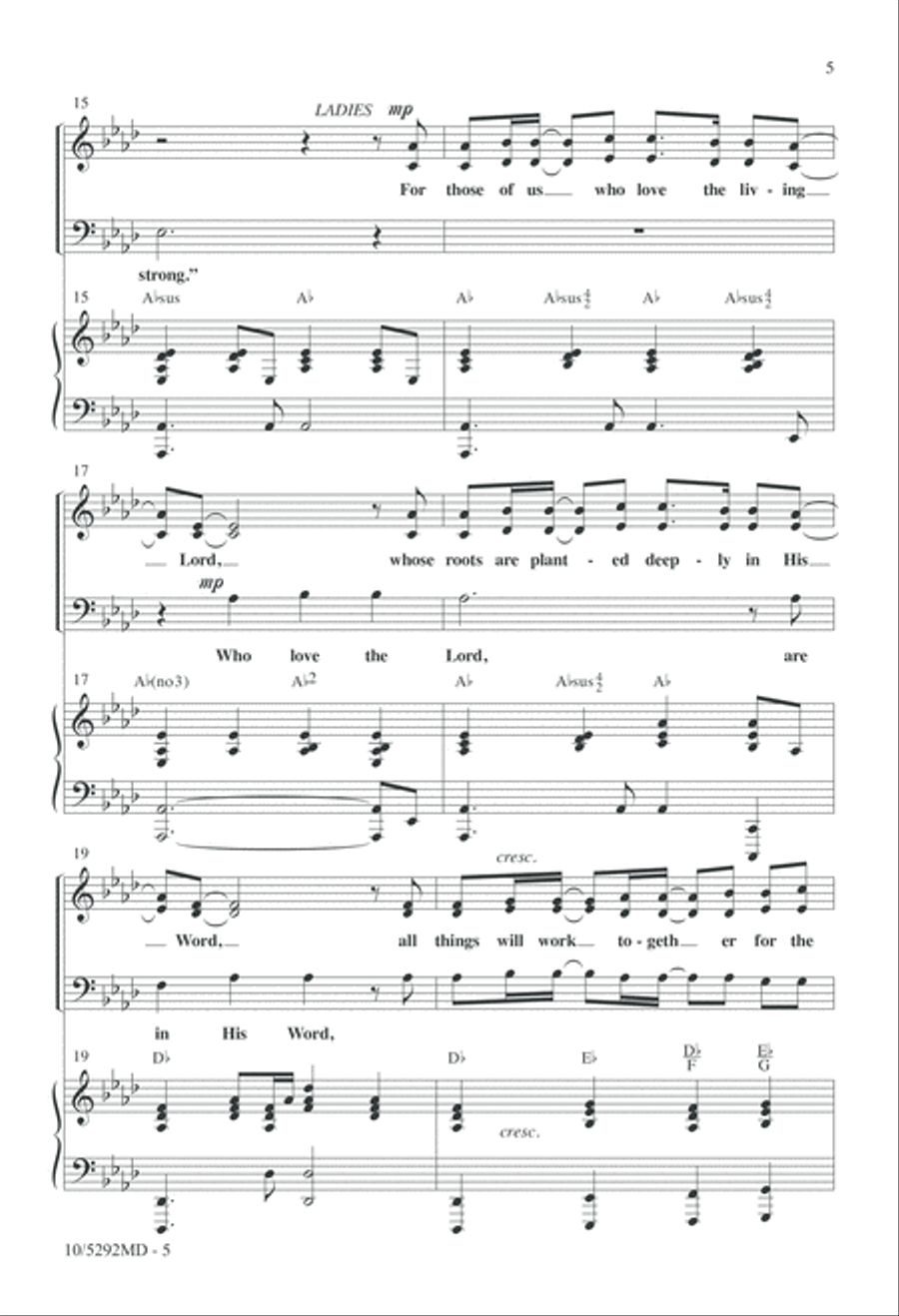 Stay Strong Stay Strong 4-Part scores gallery preview page 5
