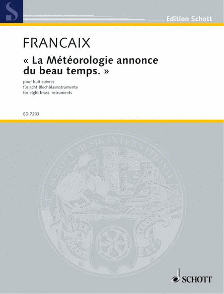 'La Météorologie annonce du beau temps' TB scores gallery preview page 1