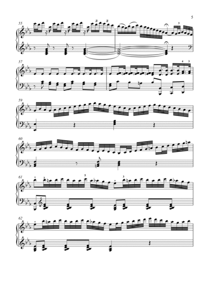 Haydn-Piano Sonata in E♭ major,Hob.XVI.38(Piano solo) image number null