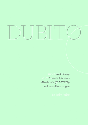 Book cover for Dubito