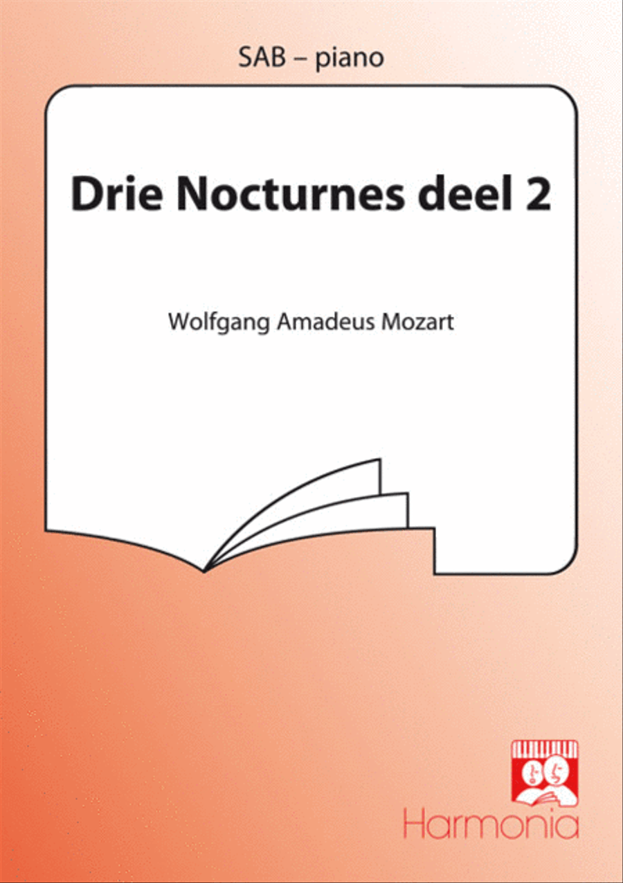 Drie Nocturnes deel 2 3-Part scores gallery preview page 1