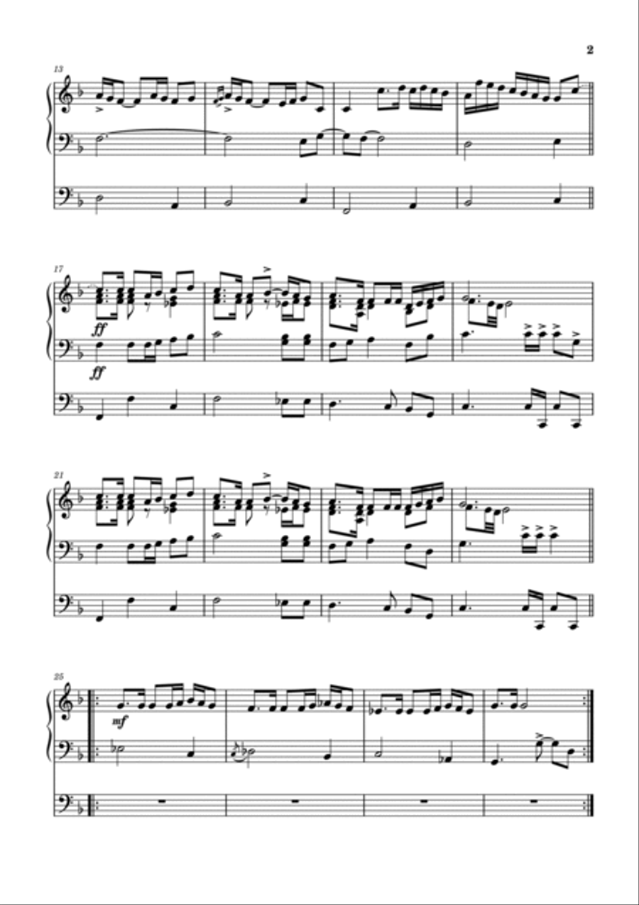 Festpräludium IV Festpräludium IV Organ Solo scores gallery preview page 2