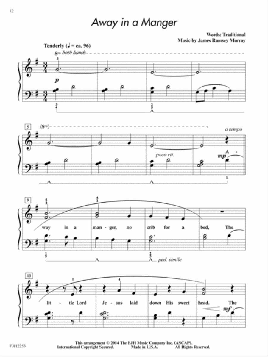 Christmas Gems Christmas Gems Easy Piano scores gallery preview page 3