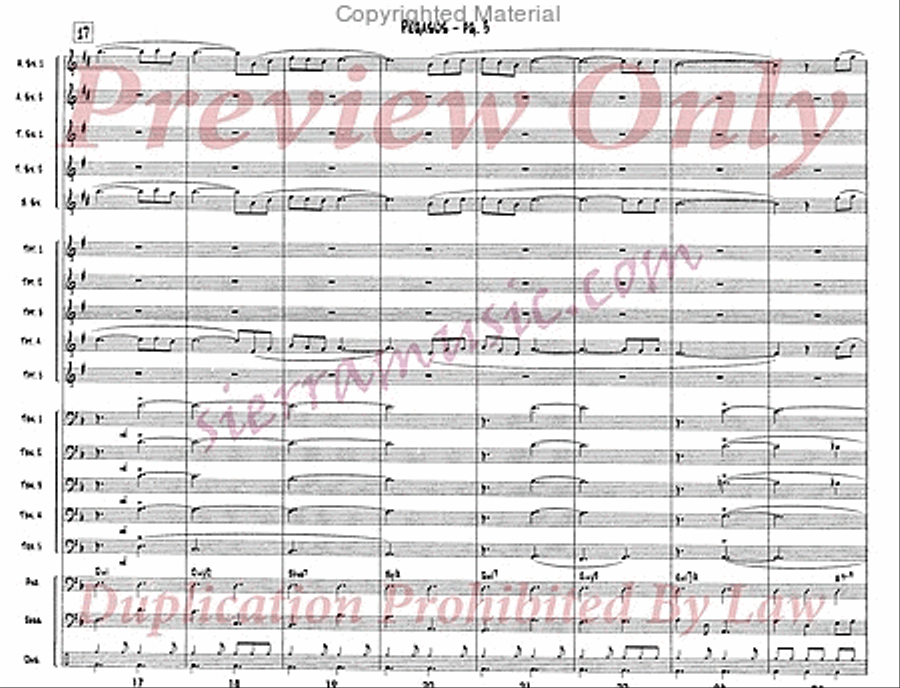 Pegasus Pegasus Jazz Ensemble scores gallery preview page 4