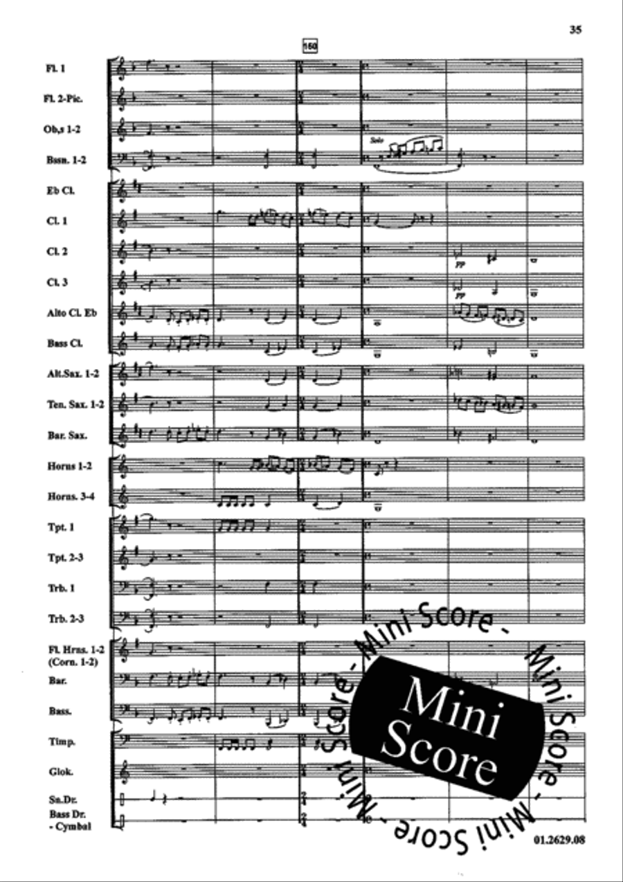Musica Para Banda Musica Para Banda Concert Band scores gallery preview page 39